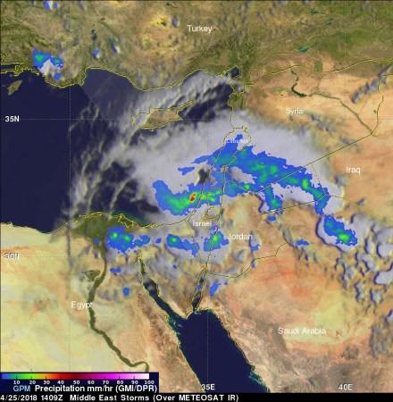 Interesting: Understanding heavy precipitation events in southern Israel through atmospheric electric field observations