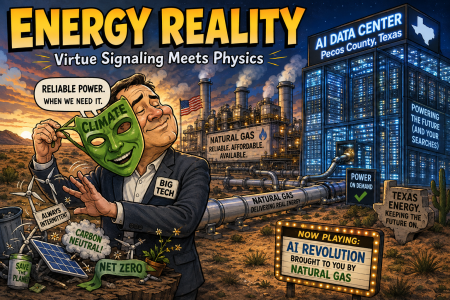 Energy Reality Forces Tech to Ditch Climate Virtue Signaling