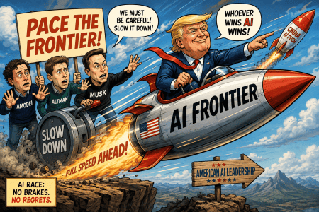 Trump Completely Rejects AI “Experts” Push to ‘Pace the Frontier’
