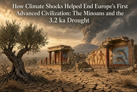 How Climate Shocks Helped End Europe’s First Advanced Civilization: The Minoans and the 3.2 ka Drought