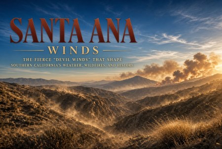 Santa Ana Winds: The Fierce “Devil Winds” That Shape Southern California’s Weather, Wildfires, and History