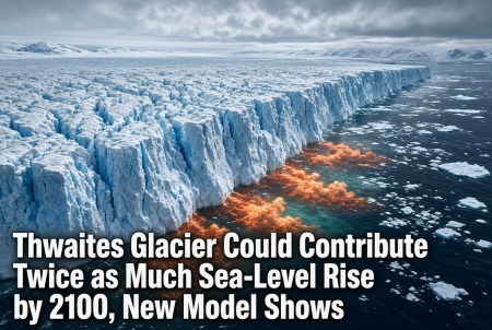 Thwaites Glacier Could Contribute Twice as Much Sea-Level Rise by 2100, New Model Shows