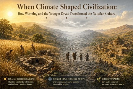 When Climate Shaped Civilization: How Warming and the Younger Dryas Transformed the Natufian Culture